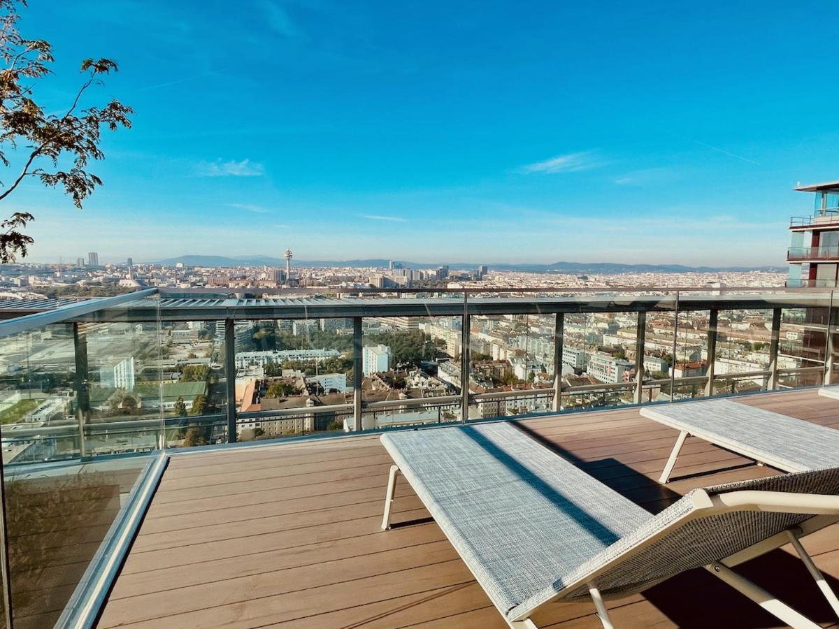 Triiiple Level 20 - Sonnenwohnen Apartment Mit Parkplatz Und Fantastischem Ausblick Vienna Exterior photo